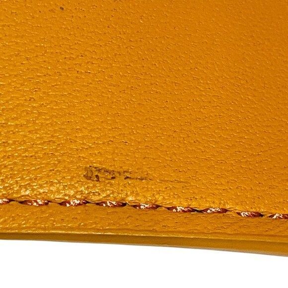 Coach Triangle Leather Coin Case - Picture 7 of 9